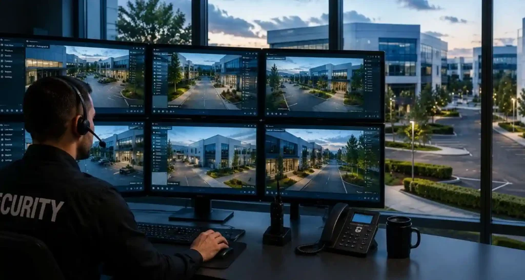 Commercial Security Camera Monitoring