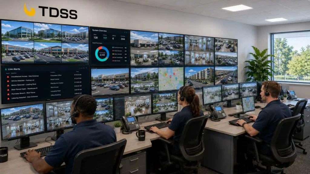 Commercial Security Camera Monitoring