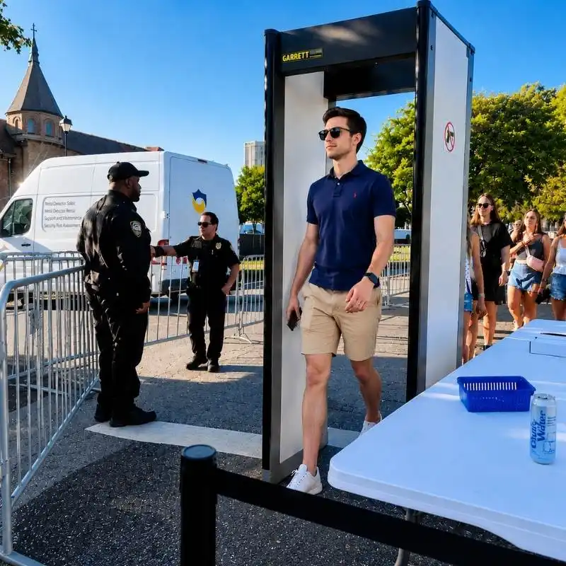 Walk-Through Metal Detector Rentals